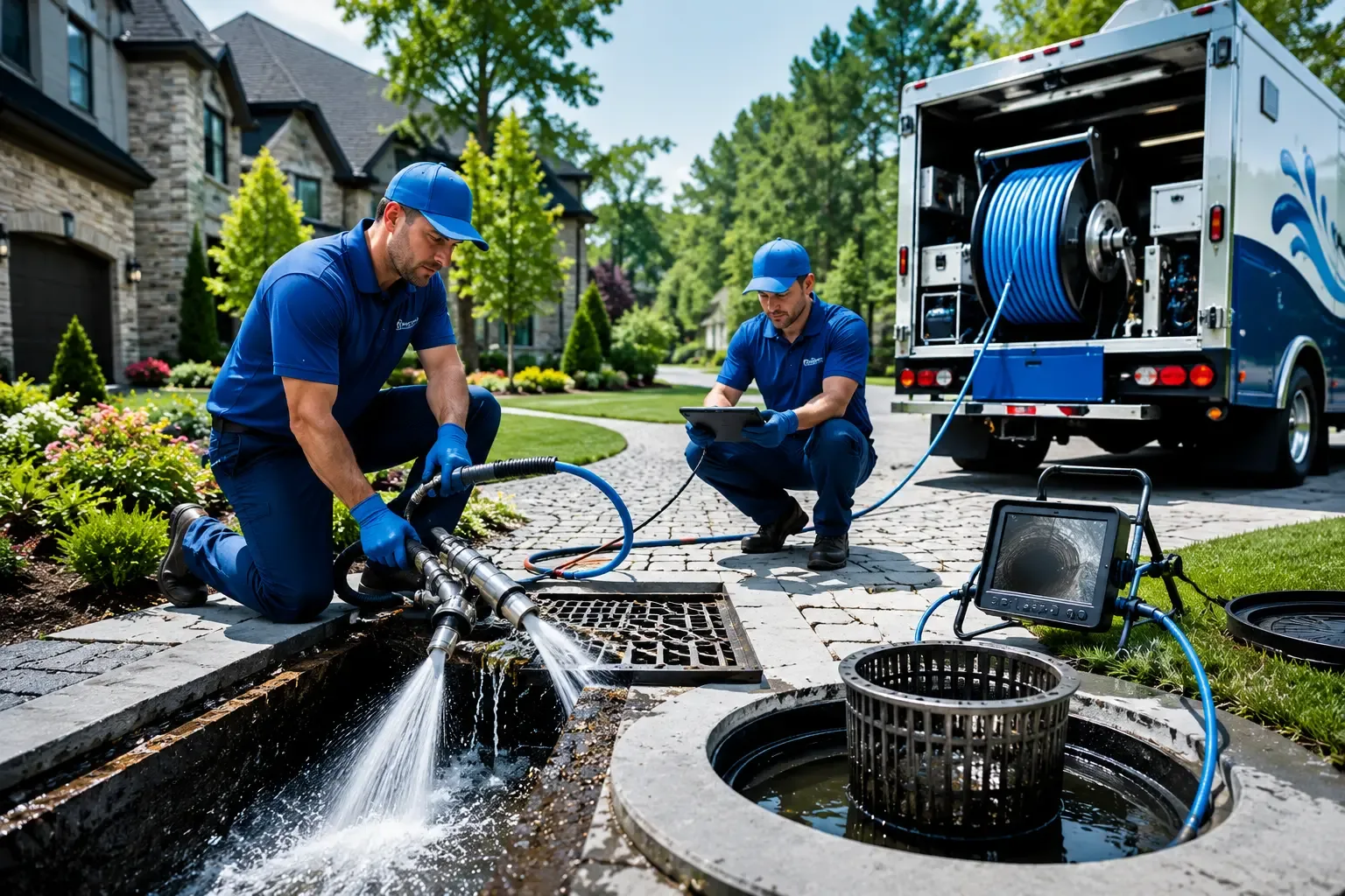 Local outdoor drain cleaning professionals in Normanna, TX
